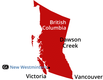 mapa Nanaimo-Ladysmith